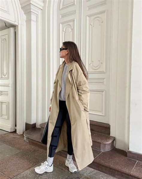 street style casual trench coat outfit|lightweight trench coats.